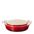 HERITAGE RND DISH SET OF 2 CERISE, LE CREUSET