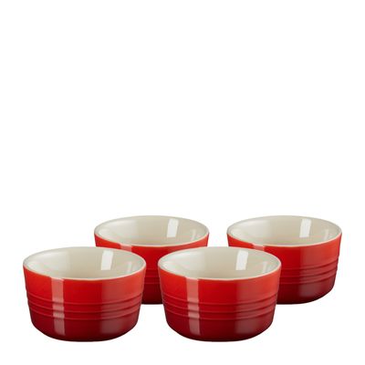 MINI RAMEKIN SET OF 4 CERISE, LE CREUSET