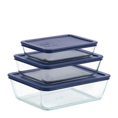 CONTAINER STORAGE SET 6, PYREX