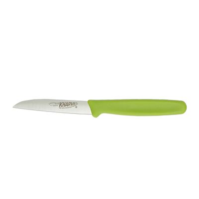 KNIFE PARING GREEN 80MM, KHARVE