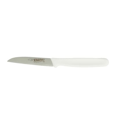 KNIFE PARING WHITE 80MM, KHARVE