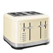 TOASTER ALMOND 4SLICE KMT4109 KITCHENAID