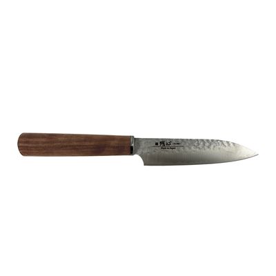 KNIFE PETTY 12CM WALNUT HANDLE ZANSHIN