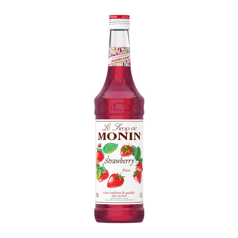 STRAWBERRY SYRUP 700ML, MONIN