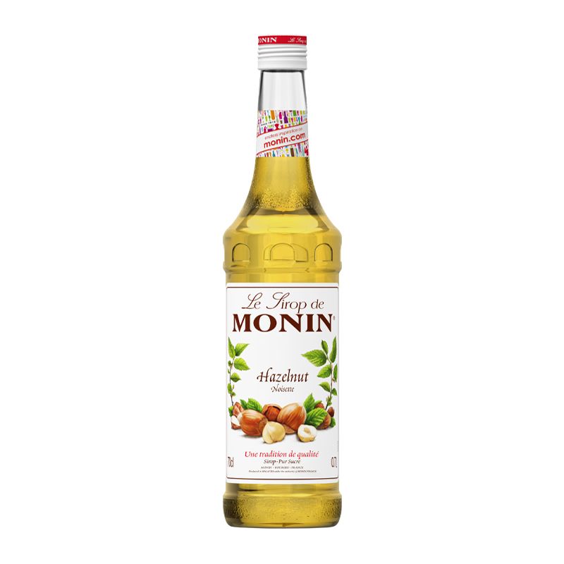 HAZELNUT SYRUP 700ML, MONIN