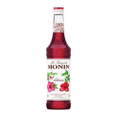 HIBISCUS SYRUP 700ML, MONIN