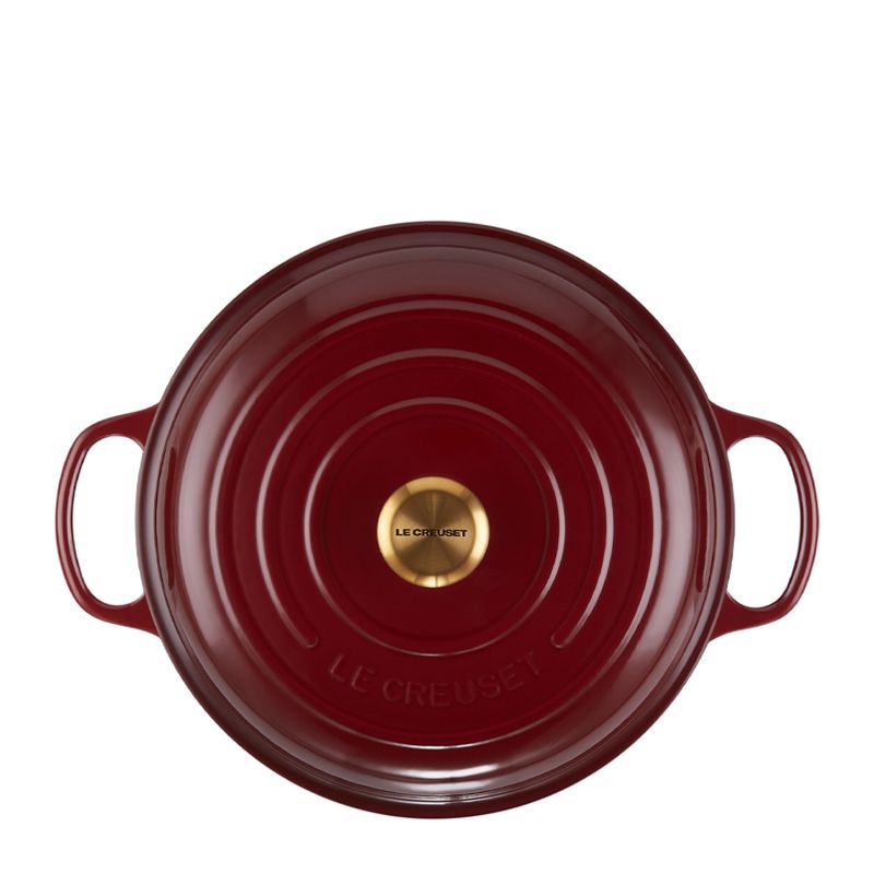 CASSEROLE SHALLOW GARNET 30CM, LE CREUSET