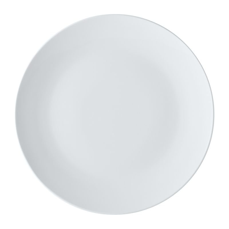 PLATE COUPE 27.5CM, M&W WHITE BASICS