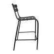 STOOL BLK, DURAFURN LISBON