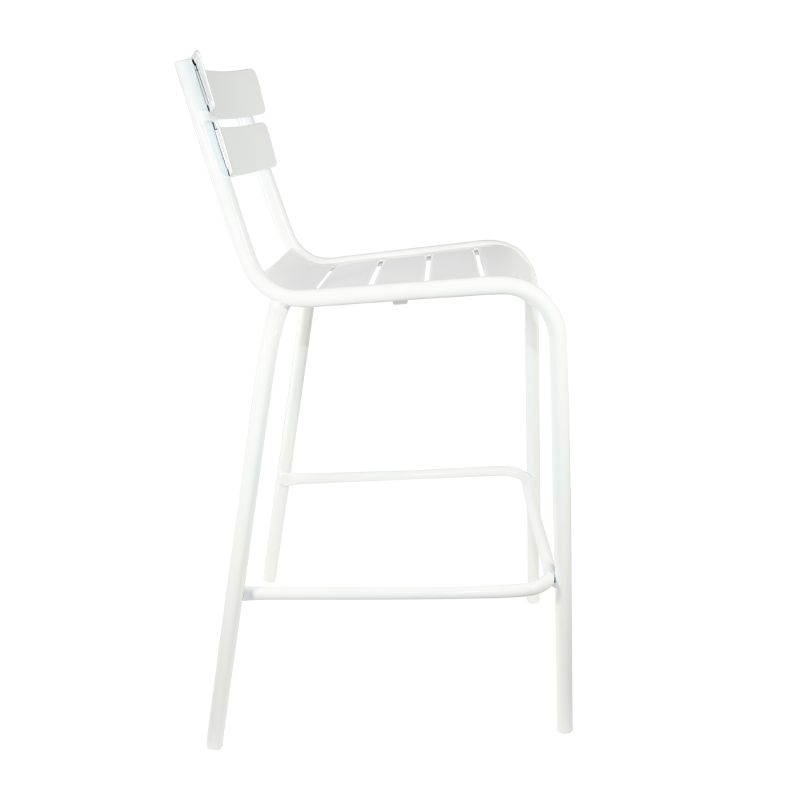 STOOL WHT, DURAFURN LISBON