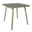 TABLE 80X80 GREEN, DURAFURN LISBON