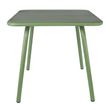 TABLE 80X80 GREEN, DURAFURN LISBON