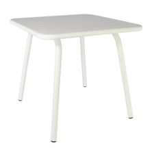 TABLE 80X80 WHT, DURAFURN LISBON