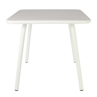 TABLE 80X80 WHT, DURAFURN LISBON