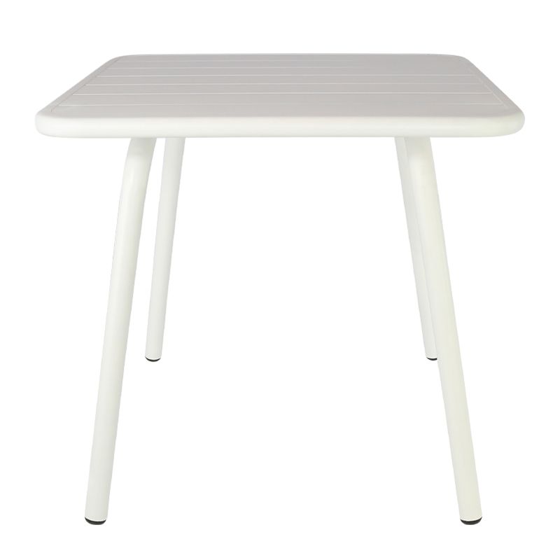 TABLE 80X80 WHT, DURAFURN LISBON