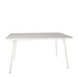 TABLE 140X80 WHT, DURAFURN LISBON