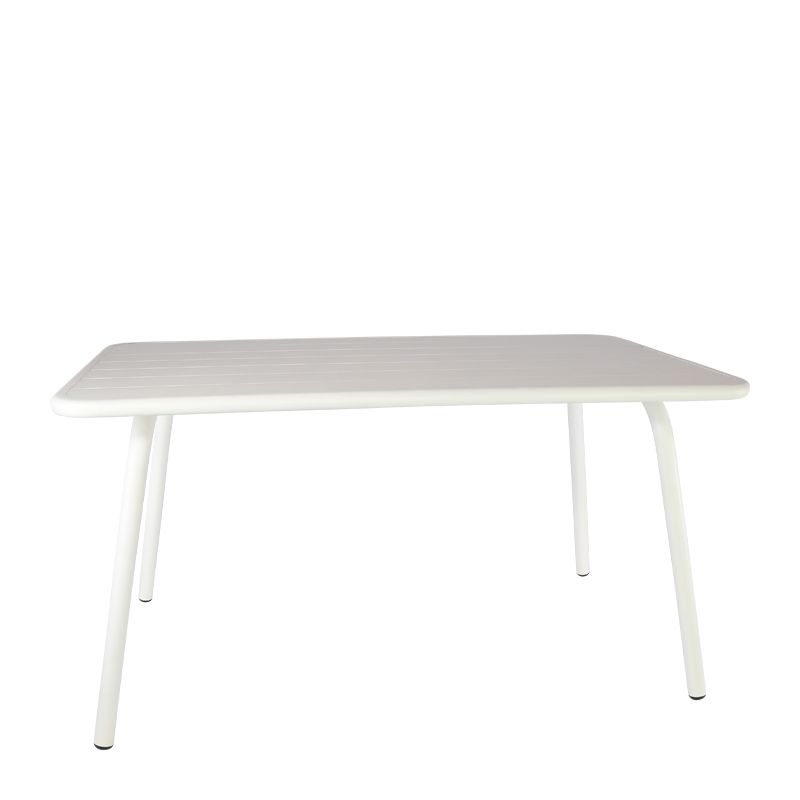 TABLE 140X80 WHT, DURAFURN LISBON