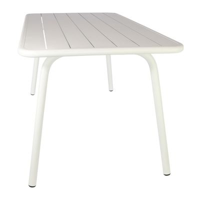 TABLE 140X80 WHT, DURAFURN LISBON