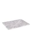 PLATTER RECTANGLE WHITE MARBLE 20X30CM