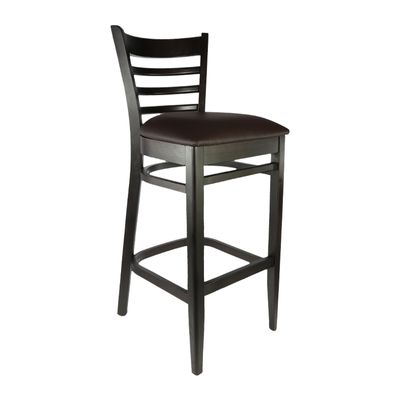 STOOL CHOCOLATE VINYL, DURAFURN FLORENCE