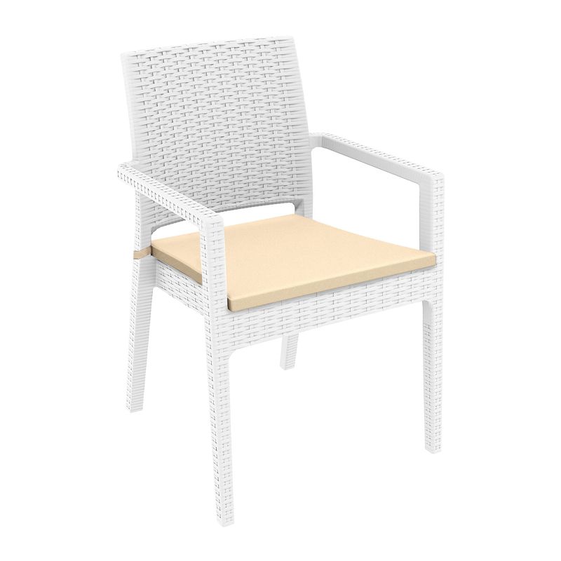 CHAIR WHT BEIGE , SIESTA IBIZA