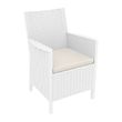 CHAIR WHT 29, SIESTA CALIFORNIA