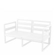LOUNGE SOFA WHT, SIESTA MYKONOS