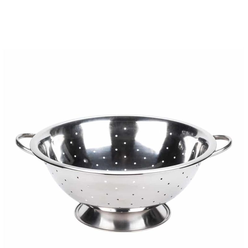 COLANDER STAINLESS STEEL 34CM 8 LTRE