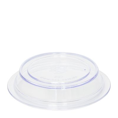 ROUND COVER CLEAR 125mm LOW PROFILE SAN (47)