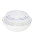 ROUND COVER CLEAR 125mm LOW PROFILE SAN (47)