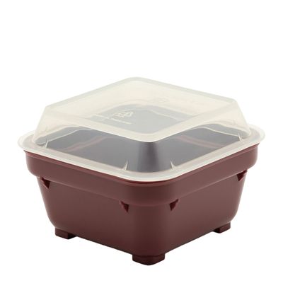 LID TO FIT SQUARE BOWL 98370/72/74 CLEAR PP (20)