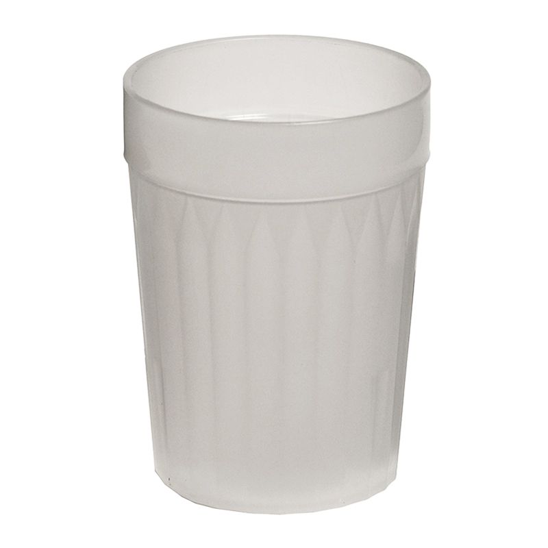 TUMBLER 230mL PLASTIC FROST PP (30)