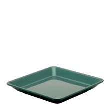 BREAD/BUTTER PLATE 140 x 140mm GREEN PP (23)