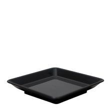 BREAD/BUTTER PLATE 140 x 140mm BLACK PP (23)