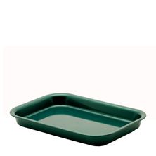 RECTANGULAR TRAY GREEN PP (25)