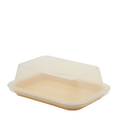 COVER TO SUIT #25 RECTANGULAR TRAY CLEAR PP(28)