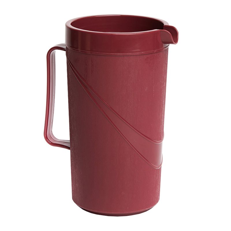 MODERNE INSULATED JUG 1000ml BURGUNDY PP/PU  (45)