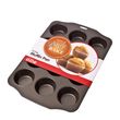 MUFFIN PAN 12 CUP N/ST, D/BAKE