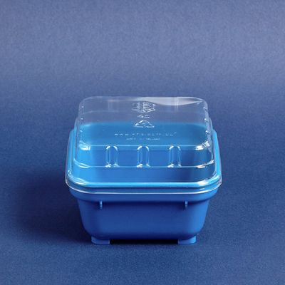 DISPOSABLE LID (#40) FOR SQUARE BOWL #19 PET 1000 CTN