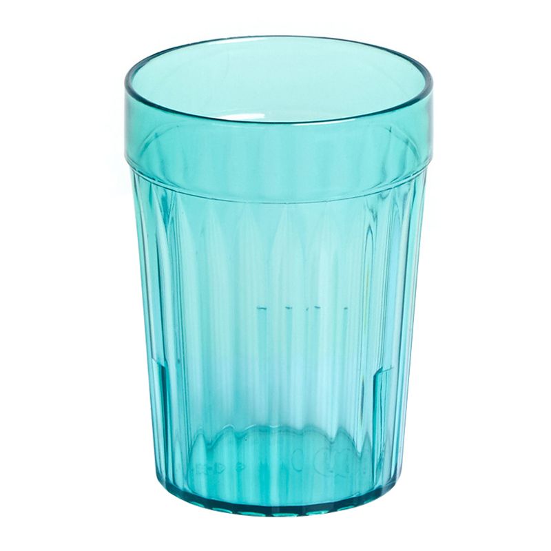 TUMBLER 230mL PLASTIC GREEN SAN (16)