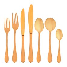 CUTLERY SET GOLD 42-PCE, SOHO