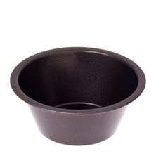 PIE DISH DEEP ROUND 12CM N/ST, D/BAKE