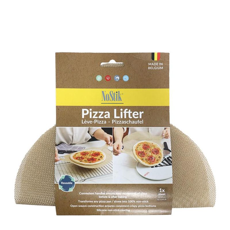 PIZZA LIFTER ROUND NONSTICK 29CM, NOSTIK