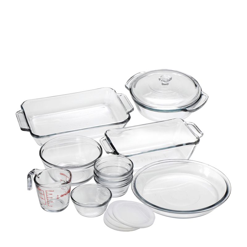 OVEN BAKING SET 15 PIECE, ANCHOR