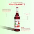 POMEGRANATE SYRUP 700ML, MONIN