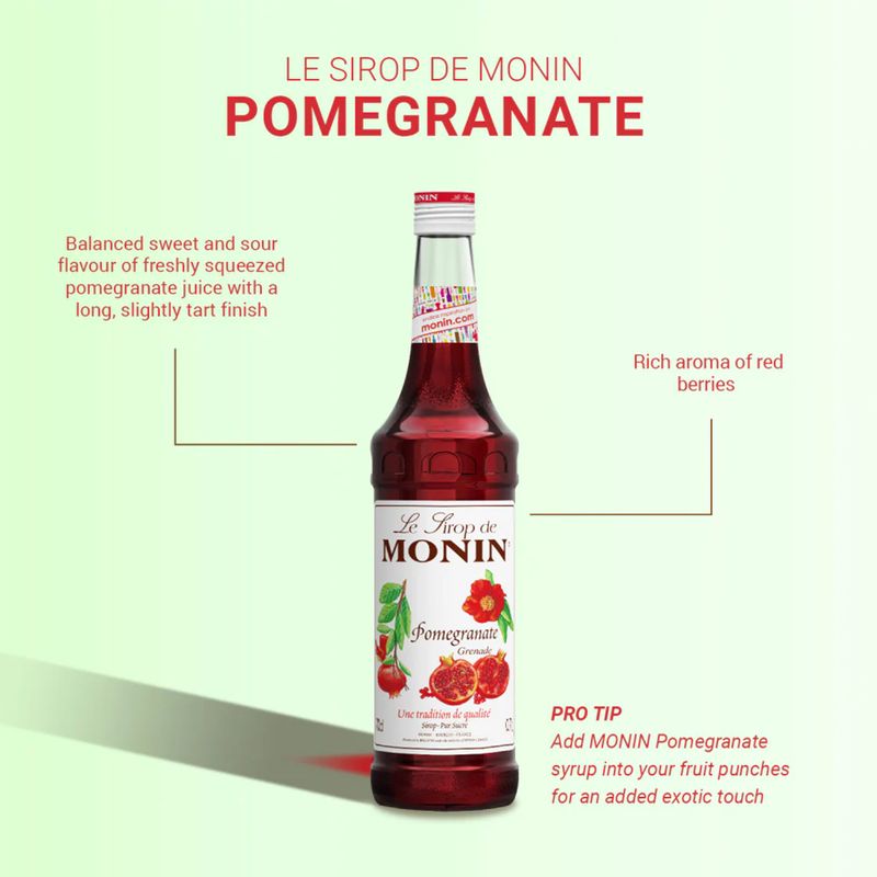 POMEGRANATE SYRUP 700ML, MONIN