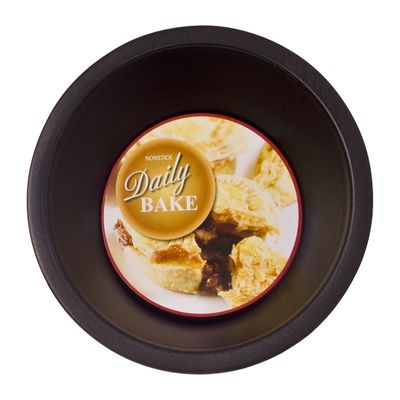 PIE DISH ROUND 12CM N/STICK, D/BAKE