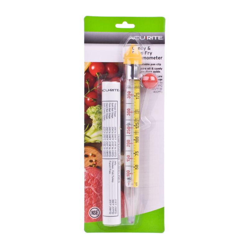THERMOMETER CANDY/D.FRY W/SHEATH,ACURITE