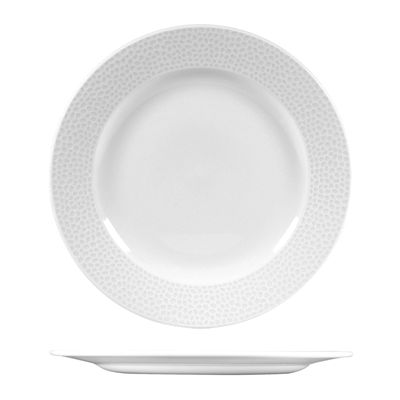 PLATE ROUND WHITE 276MM, CHURCHILL ISLA