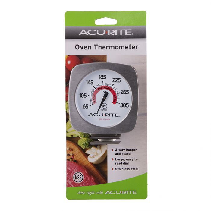 THERMOMETER OVEN LARGE DIAL, ACURITE